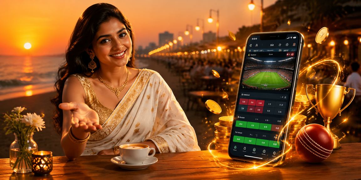 VIP member using mobile device for online sports betting in India